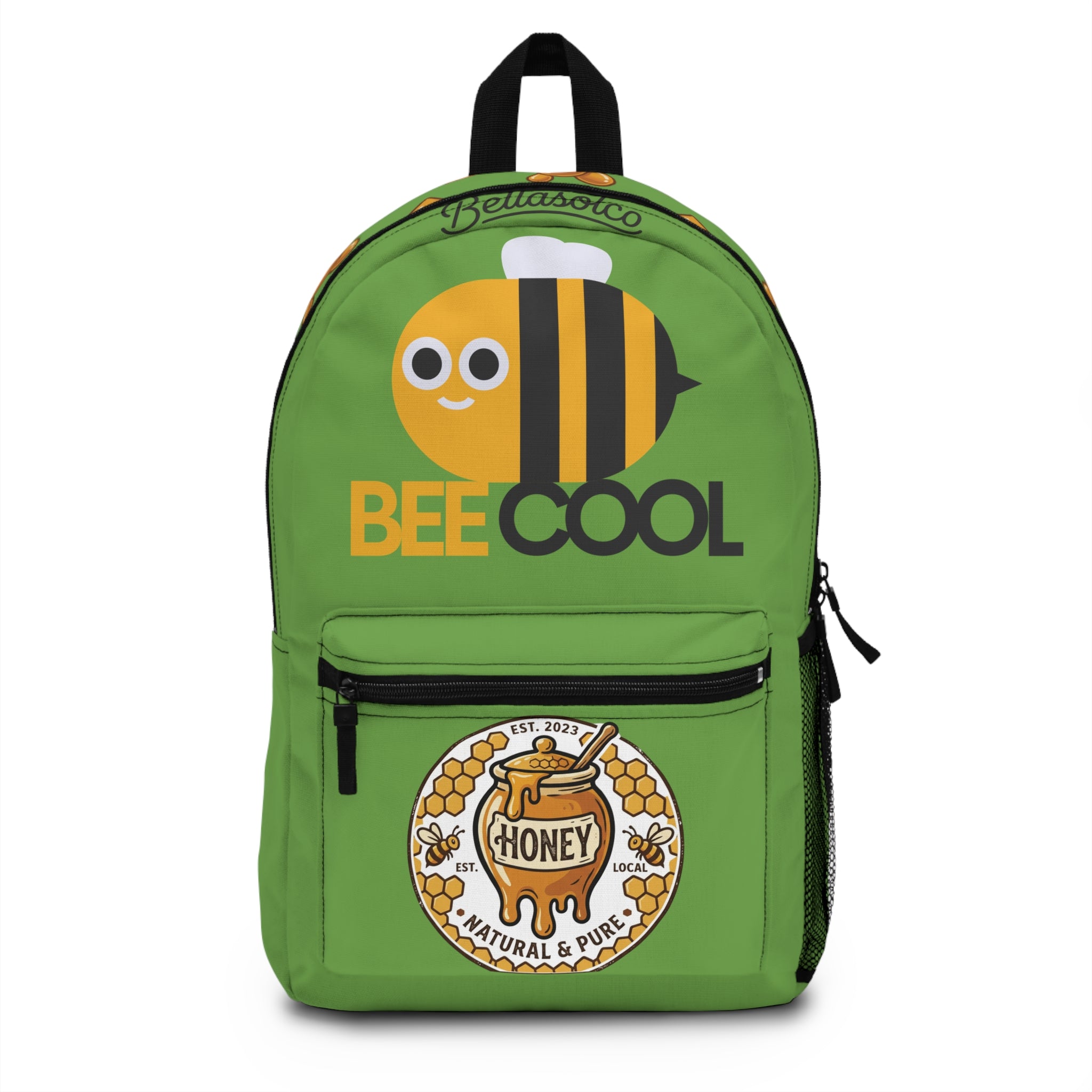 Bee Cool bee Backpack | Cute Bee Backpack | Honey Design Bag | Kids School Backpack |  Aesthetic Travel Bag